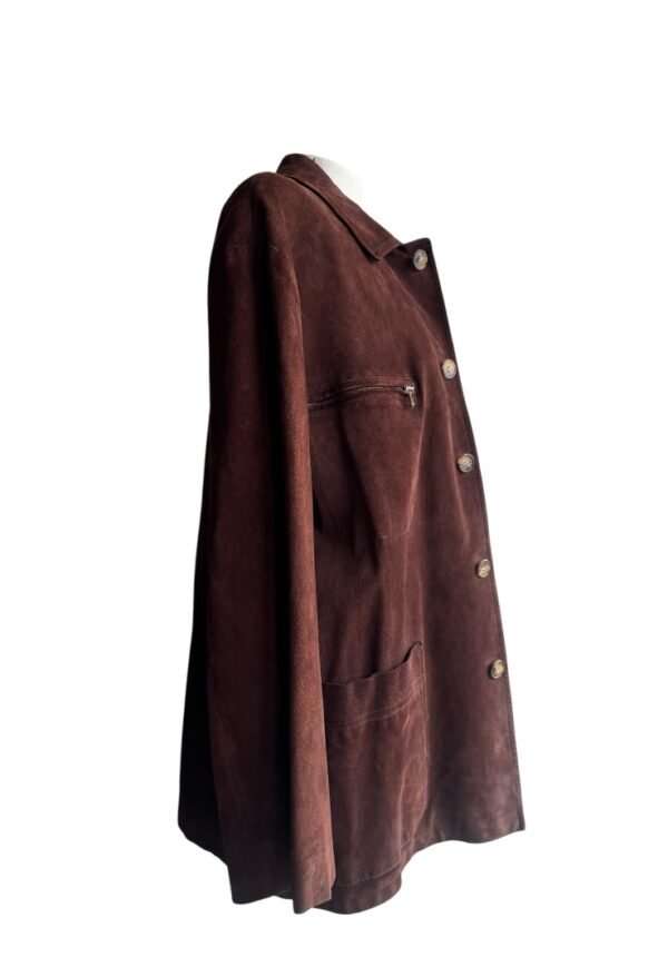 HERMES - SUEDE BUMPER JACKET - Image 6